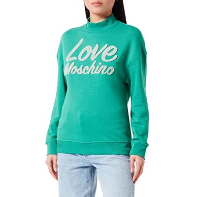 W 6 487 01 M 4432 Love Moschino Bluza damska, zielona, 50, Zielony, 50 W 6 487 01 M 4432 Love Moschino Bluza damska, zielona, 50, Zielony, 50