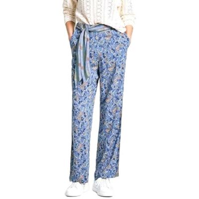 PL211759 Pepe Jeans Damskie spodnie Monica, Niebieski (morski), M PL211759 Pepe Jeans Damskie spodnie Monica, Niebieski (morski), M