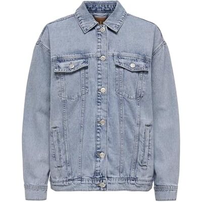 15290378-4194042 ONLY ONLOCEAN damska kurtka dżinsowa, jasnoniebieski (light blue denim), XXL 15290378-4194042 ONLY ONLOCEAN damska kurtka dżinsowa, jasnoniebieski (light blue denim), XXL