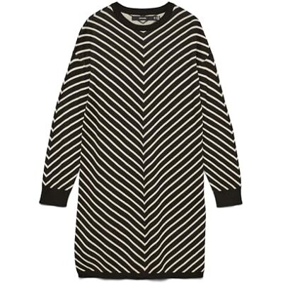 10331894-4826833 Vero Moda VMCAPRICORN damska sukienka z dzianiny, krótka sukienka, czarny, M 10331894-4826833 Vero Moda VMCAPRICORN damska sukienka z dzianiny, krótka sukienka, czarny, M