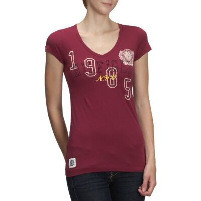1H81526198 Tommy Hilfiger Damskie koszulki/T-shirty, Fioletowy (Red Plum), 40 1H81526198 Tommy Hilfiger Damskie koszulki/T-shirty, Fioletowy (Red Plum), 40