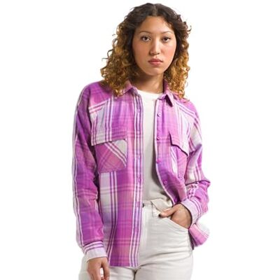 NF0A82QN The North Face Set Up Camp Kamizelka Violet Crocus Tessellation Medium Plaid S NF0A82QN The North Face Set Up Camp Kamizelka Violet Crocus Tessellation Medium Plaid S