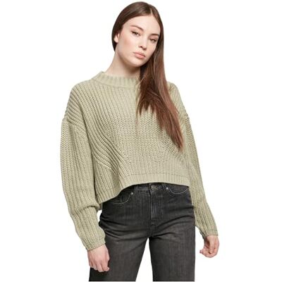 TB2359 Urban Classics Ladies Wide Oversize Sweater Bluza Kobiety , softsalvia , 3XL TB2359 Urban Classics Ladies Wide Oversize Sweater Bluza Kobiety , softsalvia , 3XL