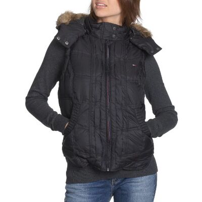 1650525617 Tommy Jeans Kamizelka damska, Czarny (Tommy Black), 34 1650525617 Tommy Jeans Kamizelka damska, Czarny (Tommy Black), 34