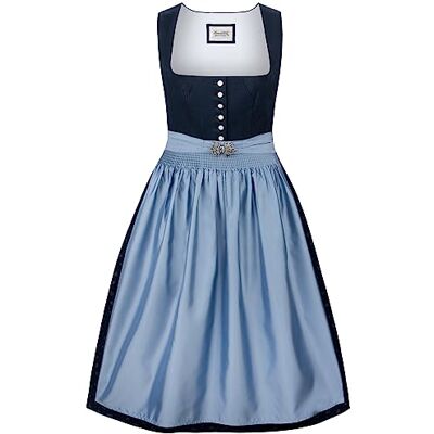 SIEGL NACHTBL-40 Stockerpoint Dirndl Sieglinde, niebieski (nachtblau), 40 SIEGL NACHTBL-40 Stockerpoint Dirndl Sieglinde, niebieski (nachtblau), 40