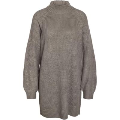27017055-4885608 NOISY MAY Nmtimmy L/S Knit Dress Noos, Charcoal Gray, XL 27017055-4885608 NOISY MAY Nmtimmy L/S Knit Dress Noos, Charcoal Gray, XL