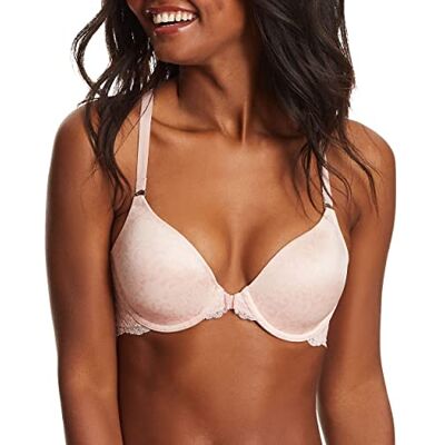 7112-0E7-34DD Maidenform Biustonosz damski, T-Shirt One Fab Fit, lekko usztywniany z fiszbinami, typu racerback, 75E 7112-0E7-34DD Maidenform Biustonosz damski, T-Shirt One Fab Fit, lekko usztywniany z fiszbinami, typu racerback, 75E