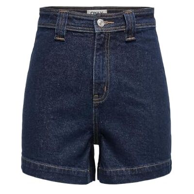 15349186-4769484 Onlparis Hw DNM szorty Mae, niebieski (Dark Blue Denim), S 15349186-4769484 Onlparis Hw DNM szorty Mae, niebieski (Dark Blue Denim), S