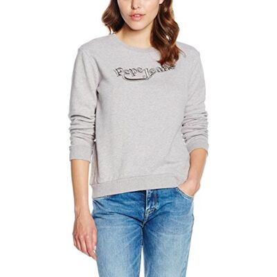 PL580375-933 Pepe Jeans Bluza damska Angie, Szary (szary Marl), M PL580375-933 Pepe Jeans Bluza damska Angie, Szary (szary Marl), M