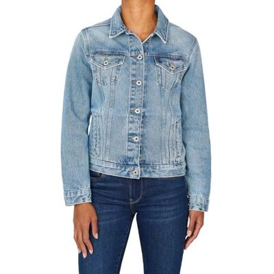 PL402432MP4 Pepe Jeans Kurtka dżinsowa damska, Niebieski (Denim-MP4), XXS PL402432MP4 Pepe Jeans Kurtka dżinsowa damska, Niebieski (Denim-MP4), XXS