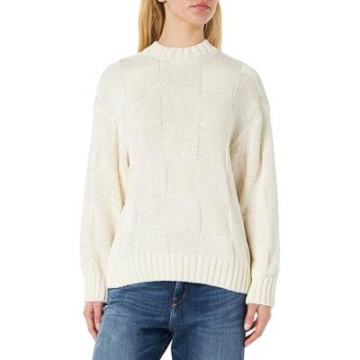 M1710297 Mavi Sweter z wysokim dekoltem; antyczny biały, biały, XL M1710297 Mavi Sweter z wysokim dekoltem; antyczny biały, biały, XL