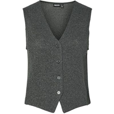 17154224-4786669 PIECES Pcpepper Vest Jrs Bc, Darkest Spruce, M 17154224-4786669 PIECES Pcpepper Vest Jrs Bc, Darkest Spruce, M
