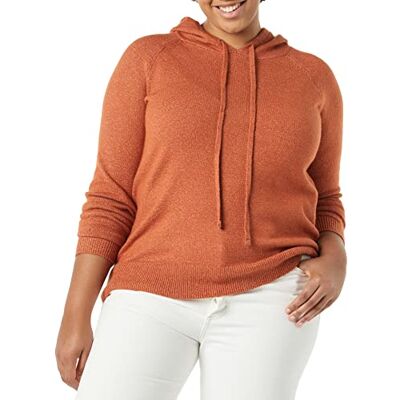 AEW30064F21-Cbrwn-XX-Large Amazon Essentials Damski miękki w dotyku sweter z kapturem, karmel, XXL AEW30064F21-Cbrwn-XX-Large Amazon Essentials Damski miękki w dotyku sweter z kapturem, karmel, XXL