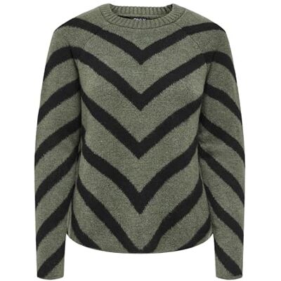 15191792 ONLY ONLELIZA L/S Sweter KNT NOOS , Lizard, XL 15191792 ONLY ONLELIZA L/S Sweter KNT NOOS , Lizard, XL