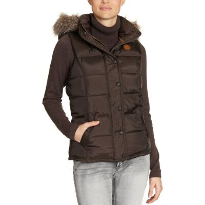 1M87603106 / MAINE VEST Tommy Hilfiger Kamizelka damska , Brązowy (Seal Rock Brown), 38 1M87603106 / MAINE VEST Tommy Hilfiger Kamizelka damska , Brązowy (Seal Rock Brown), 38