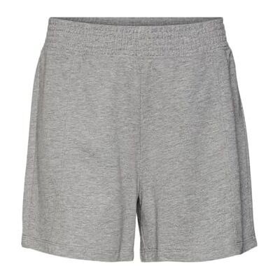 10308914 VERO MODA Vmpira Hw JRS Ga szorty damskie, jasnoszary melanżowy, XS 10308914 VERO MODA Vmpira Hw JRS Ga szorty damskie, jasnoszary melanżowy, XS