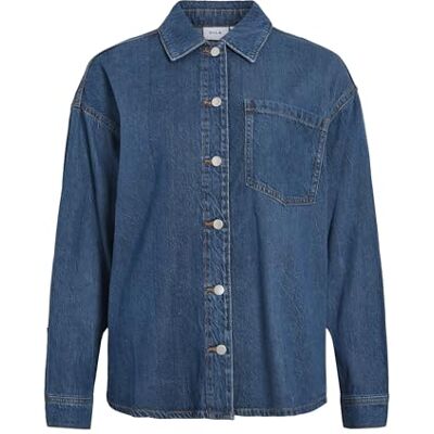 14107375-4761193 Vikiki L/S Denim Shirt MBD, niebieski (medium blue denim), 42 14107375-4761193 Vikiki L/S Denim Shirt MBD, niebieski (medium blue denim), 42