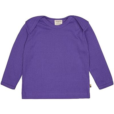 1133 Koszulka Uni, certyfikat GOTS, fioletowy, 62/68 cm 1133 Koszulka Uni, certyfikat GOTS, fioletowy, 62/68 cm