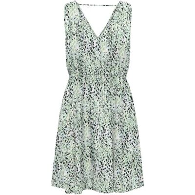 15323197-4779409 Onlnova Life Vis Sara stringi Dress AOP, Quiet Green, S 15323197-4779409 Onlnova Life Vis Sara stringi Dress AOP, Quiet Green, S