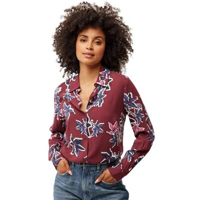 XC0405026W-191724-L Mexx Damska bluza z kapturem w kolorze ciemnoczerwonym, L XC0405026W-191724-L Mexx Damska bluza z kapturem w kolorze ciemnoczerwonym, L