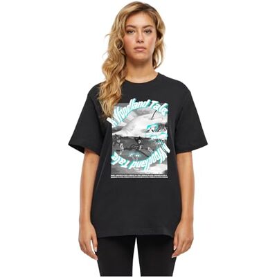 MC1263 Merchcode Damska koszulka Bambi Woodland Tale – Oversize Fit, nadruk Disneya, 100% bawełna, okrągły dekolt, krótki rękaw, Streetwear Look MC1263 Merchcode Damska koszulka Bambi Woodland Tale – Oversize Fit, nadruk Disneya, 100% bawełna, okrągły dekolt, krótki rękaw, Streetwear Look