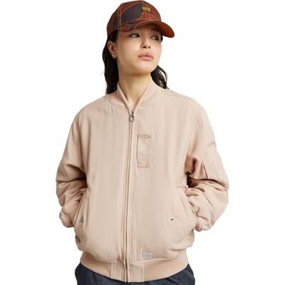 D24258 G-STAR RAW Damskie kurtki bomber Padded, Różowy (moonlight -D522-G287), XS D24258 G-STAR RAW Damskie kurtki bomber Padded, Różowy (moonlight -D522-G287), XS