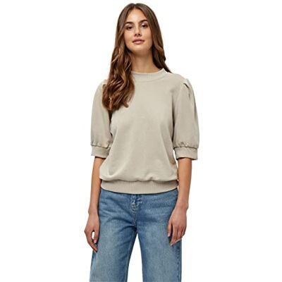 MI4158 Minus Damska bluza Mika Sweat, szary (Feather Gray), L MI4158 Minus Damska bluza Mika Sweat, szary (Feather Gray), L