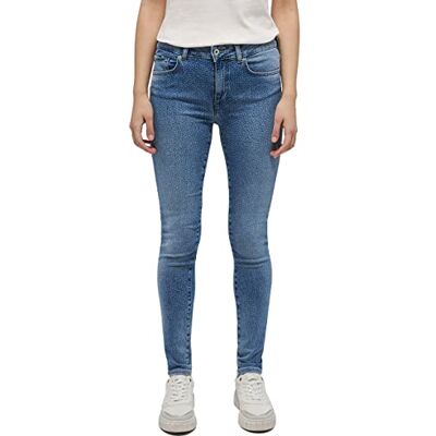1013890-5000-587 MUSTANG Damskie dżinsy w stylu Shelby Skinny, średni niebieski 587, 32 W / 30 L, średni niebieski 587, 32W / 30L 1013890-5000-587 MUSTANG Damskie dżinsy w stylu Shelby Skinny, średni niebieski 587, 32 W / 30 L, średni niebieski 587, 32W / 30L