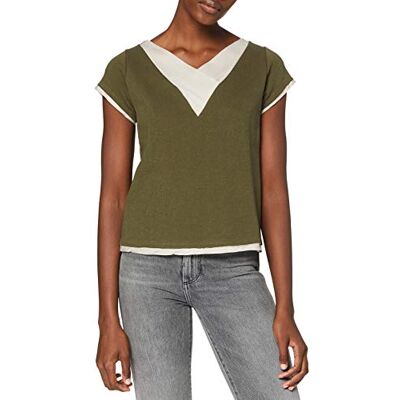 Bambu5.1-Caqui Quisquillas Damska bluza bambusowa, Zielony (Khaki), 34 Bambu5.1-Caqui Quisquillas Damska bluza bambusowa, Zielony (Khaki), 34