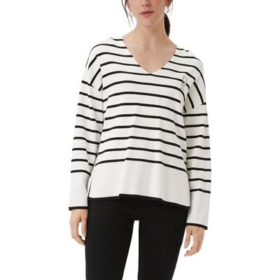2140582 Comma CI Sweter w paski, 99G0, 36 2140582 Comma CI Sweter w paski, 99G0, 36