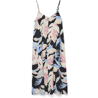 10303398-4678421 Vero Moda Vmjosie Calf Singlet Dress WVN Ga, czarny, M 10303398-4678421 Vero Moda Vmjosie Calf Singlet Dress WVN Ga, czarny, M