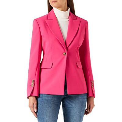 1G188U_7624 Pinko Damska marynarka Evelina Crepe Stretch, O28_magenta, 42 1G188U_7624 Pinko Damska marynarka Evelina Crepe Stretch, O28_magenta, 42