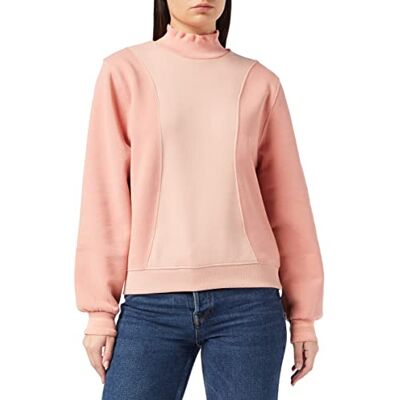 RHNS14A Naf Naf Sweter damski Easy Sw, brudny róż, XS RHNS14A Naf Naf Sweter damski Easy Sw, brudny róż, XS
