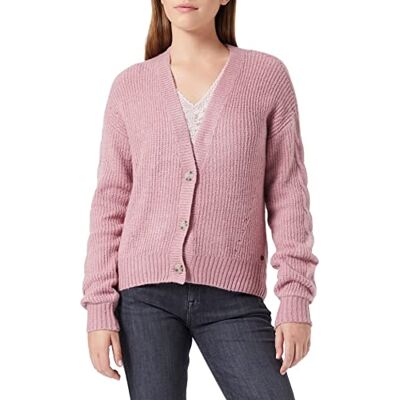 V20250 Garcia Damski kardigan Knit kurtka z dzianiny, Nostalgia Rose, XXL V20250 Garcia Damski kardigan Knit kurtka z dzianiny, Nostalgia Rose, XXL