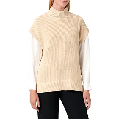 PTW0229001000003 PART TWO Kamizelka damska KeekeePW PU, Wool White, rozmiar M PTW0229001000003 PART TWO Kamizelka damska KeekeePW PU, Wool White, rozmiar M