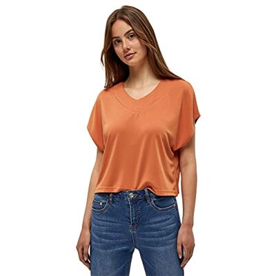 DE6155 Desires Damska koszulka Harper Top Cami, Karmelowy Brąz, M DE6155 Desires Damska koszulka Harper Top Cami, Karmelowy Brąz, M
