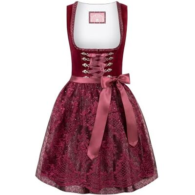 371591 Wiesnwuid Dirndl Loredana, czerwony, 42 371591 Wiesnwuid Dirndl Loredana, czerwony, 42