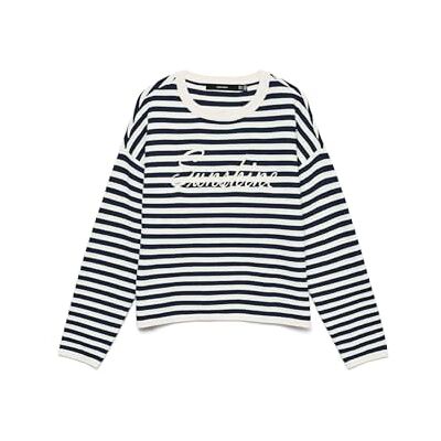 10339910-4907392 VERO MODA Vmapple Ls O-Neck sweter Boo, brzoza, XS 10339910-4907392 VERO MODA Vmapple Ls O-Neck sweter Boo, brzoza, XS