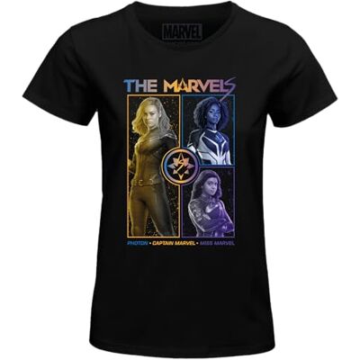 WOMAVLSTS007 Marvel "The Koszulka damska, czarna, rozmiar XXL, czarny, XXL WOMAVLSTS007 Marvel "The Koszulka damska, czarna, rozmiar XXL, czarny, XXL