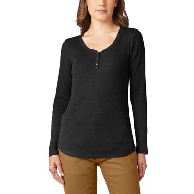 FL097-KBK-L Dickies Damska koszula Henley FL097-KBK-L Dickies Damska koszula Henley