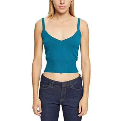 092CC1I328 edc by ESPRIT Damski sweter , 455/TEAL Blue, XXL 092CC1I328 edc by ESPRIT Damski sweter , 455/TEAL Blue, XXL