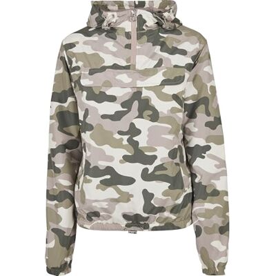 TB2015 Urban Classics Damska wiatrówka z kapturem dla kobiet, kurtka Camo Pull Over Jacket dost?pna w wielu wariantach kolorystycznych, rozmiary XS-5XL, Duskrose Camo, XS TB2015 Urban Classics Damska wiatrówka z kapturem dla kobiet, kurtka Camo Pull Over Jacket dost?pna w wielu wariantach kolorystycznych, rozmiary XS-5XL, Duskrose Camo, XS