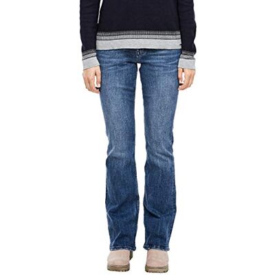 1273511050 s.Oliver Dżinsy damskie Flared, niebieski (Blue Denim Stretch 57Z6)., 34W x 34L 1273511050 s.Oliver Dżinsy damskie Flared, niebieski (Blue Denim Stretch 57Z6)., 34W x 34L