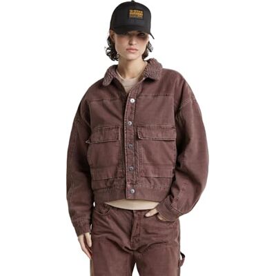 D25340 G-Star RAW Kurtka Drifter Sherpa, Brązowy (faded brown stone gd -D491-G824), XS D25340 G-Star RAW Kurtka Drifter Sherpa, Brązowy (faded brown stone gd -D491-G824), XS