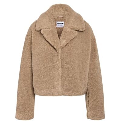 27034329-4788722 NOISY MAY Damska kurtka Nmnati Crop Teddy Jacket Noos, Birch, M, brzoza, M 27034329-4788722 NOISY MAY Damska kurtka Nmnati Crop Teddy Jacket Noos, Birch, M, brzoza, M