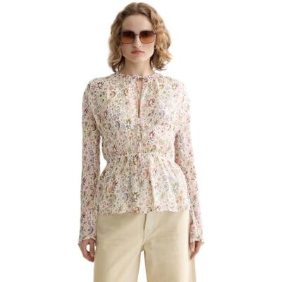 U9B01083B Scotch & Soda Tkany top z nadrukiem, Cosmic Sky Eggnog U219, 68 U9B01083B Scotch & Soda Tkany top z nadrukiem, Cosmic Sky Eggnog U219, 68