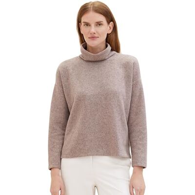 1039102 TOM TAILOR Bluza damska, 33964 Dusty Lilac Melange, XXL 1039102 TOM TAILOR Bluza damska, 33964 Dusty Lilac Melange, XXL