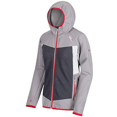 RWL160 2TY20L_RockGry/SlGr_20 Regatta WMNS Carpo Hybrid Soft Shell damski, RockGry/SlGr, FR: 3XL (rozmiar producenta: 20) RWL160 2TY20L_RockGry/SlGr_20 Regatta WMNS Carpo Hybrid Soft Shell damski, RockGry/SlGr, FR: 3XL (rozmiar producenta: 20)
