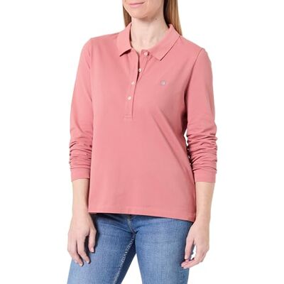 4202521 GANT Koszulka polo Slim Shield LS Pique, Rosa, M 4202521 GANT Koszulka polo Slim Shield LS Pique, Rosa, M