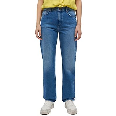 1013886-5000-582 MUSTANG Damski styl Brooks Straight Jeans, średni niebieski 582, 31 W / 30 L, niebieski 582, 31W / 30L 1013886-5000-582 MUSTANG Damski styl Brooks Straight Jeans, średni niebieski 582, 31 W / 30 L, niebieski 582, 31W / 30L